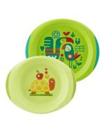 Set De Plato Chicco 12m+ Verde