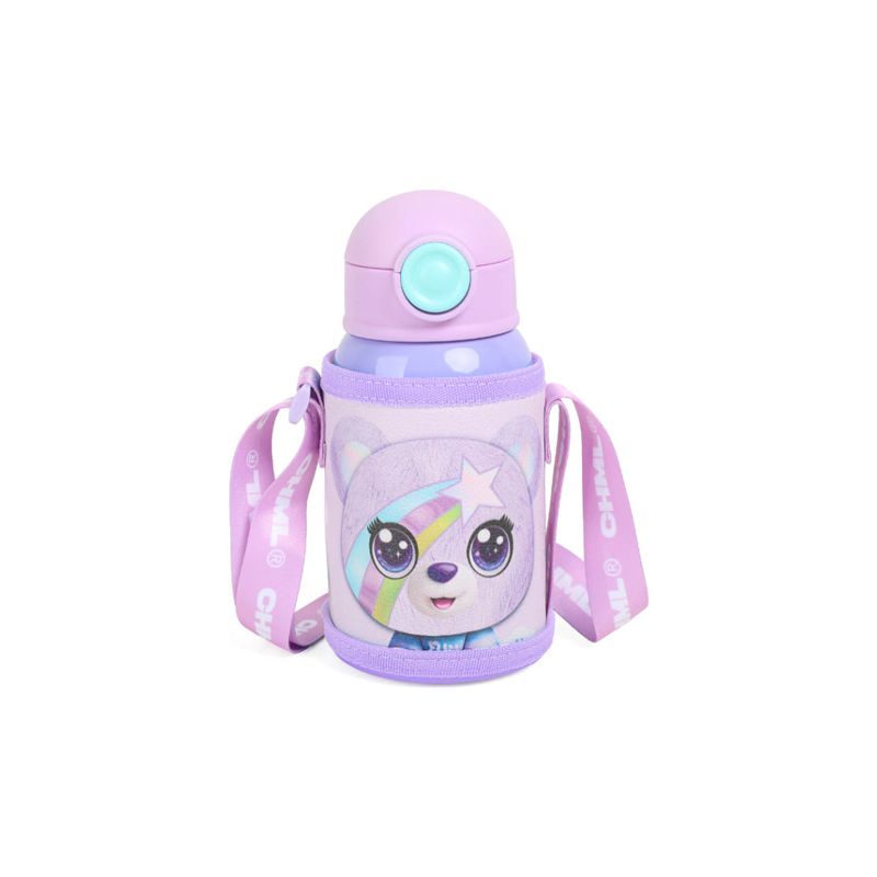 Botella Acero Inoxidable Con Funda Osito