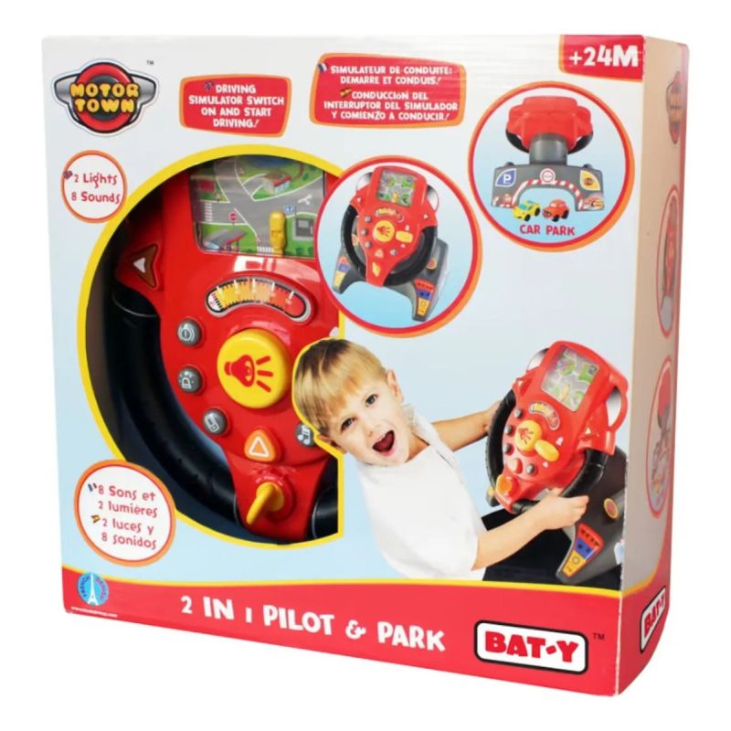 Volante De Actividades Infantil Con Sonido Y Luz 