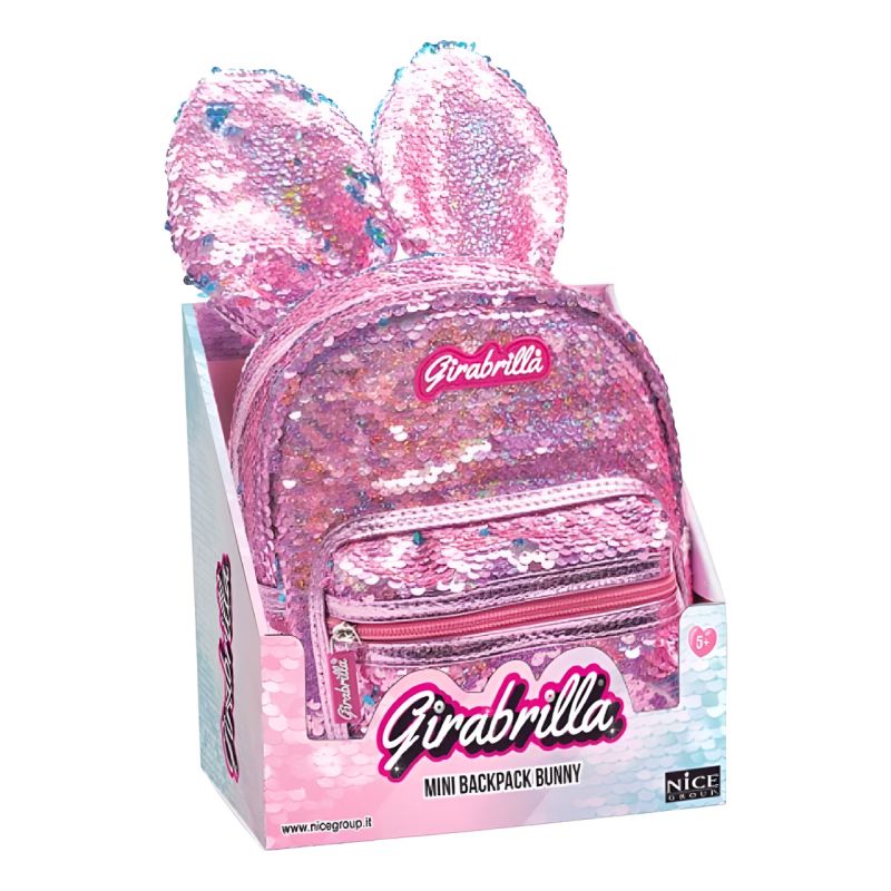 Mochila Conejito Fucsia Lentejuelas
