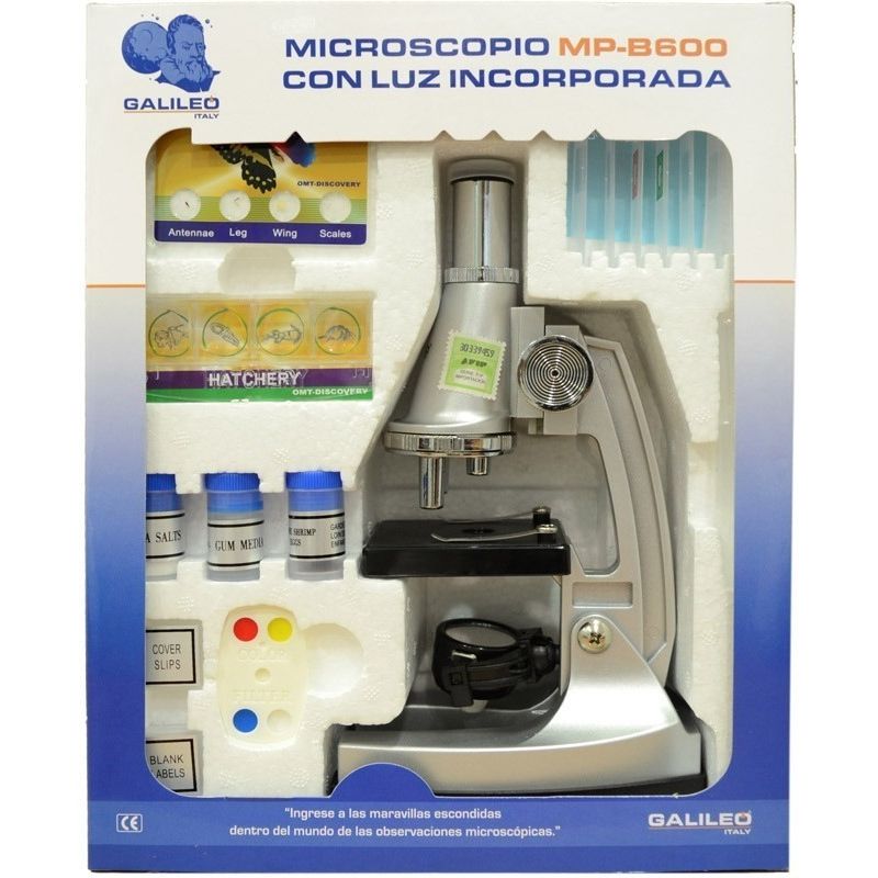 Microscopio Mp-B600 Con Luz Y Espejo Reflector
