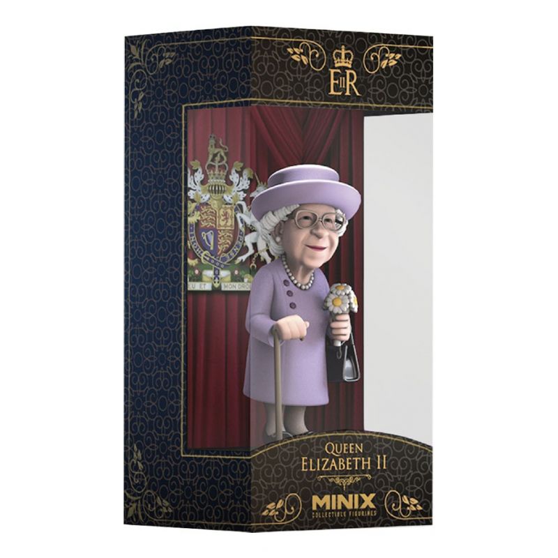 Figura Coleccionable Minix 12cm - Queen Elizabeth II 70