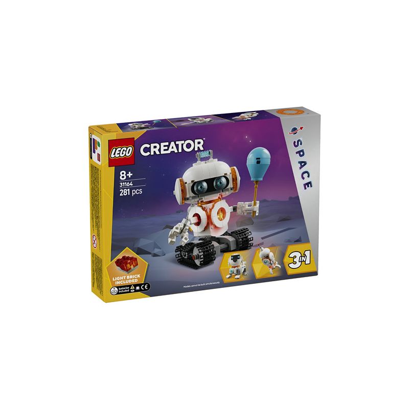 Robot Espacial 3 En 1 31164 Creator