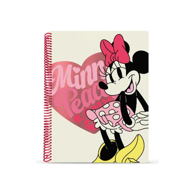 Cuaderno Universitario A4 Rayado - Minnie Mouse