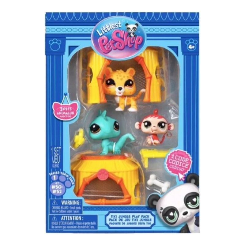 Littlest Pet Shop Figuras Mascotas X3 00515