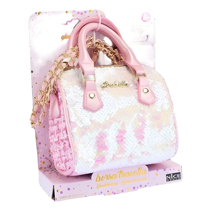 Bolso Lentejuelas Rosa