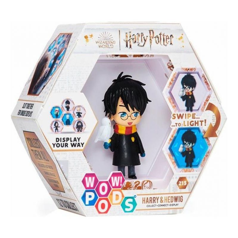 Figura Luminosa Coleccionable Harry Potter & Hedwig