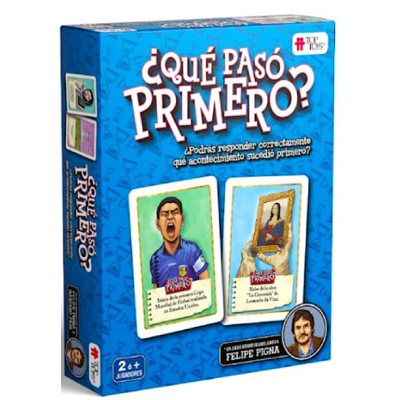 Juego De Mesa Qué Pasó Primero