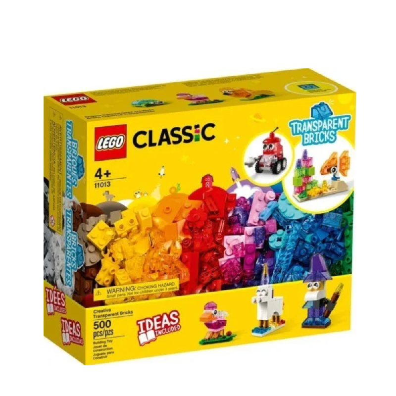 Ladrillos Creativos Transparentes Classic 11013 