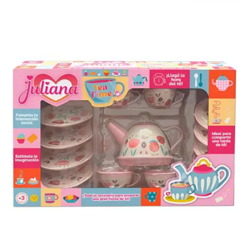 Set Juego De Te 14 Multicolor