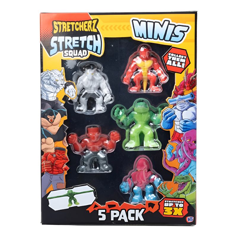 Figura Stretch Squad Minis X5