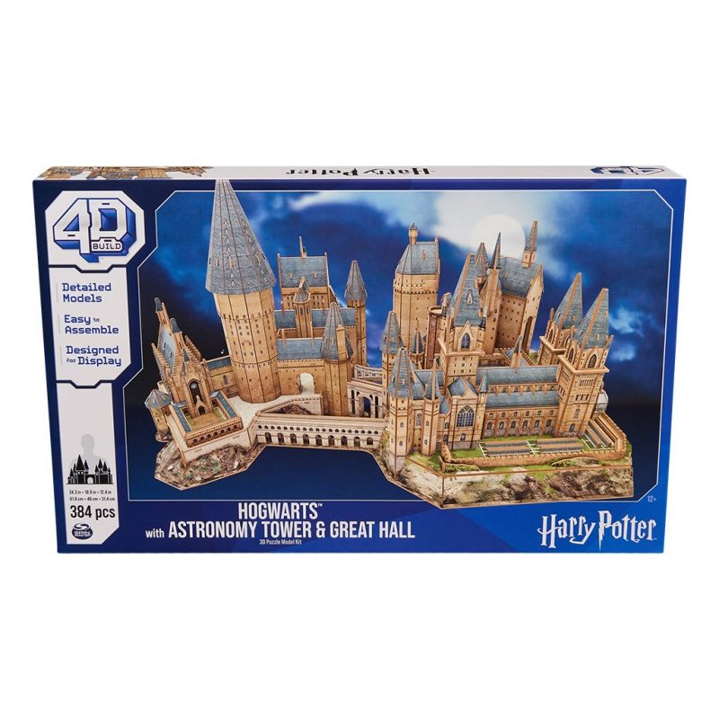 Puzzle 4d Harry Potter Hogwarts Torre Astronomia Gran Salon