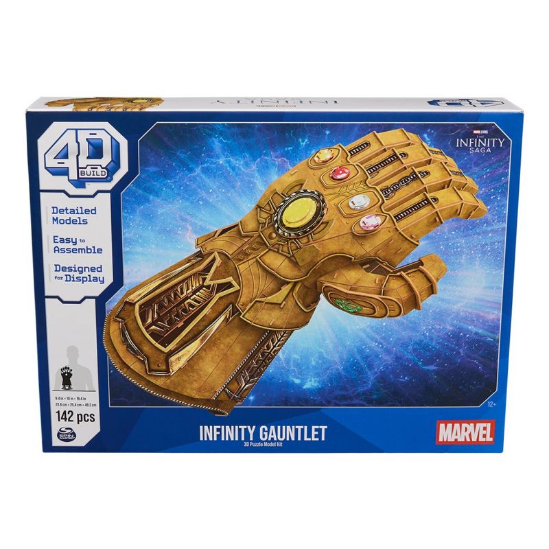 Puzzle 4d Marvel Guante Infinity Thanos