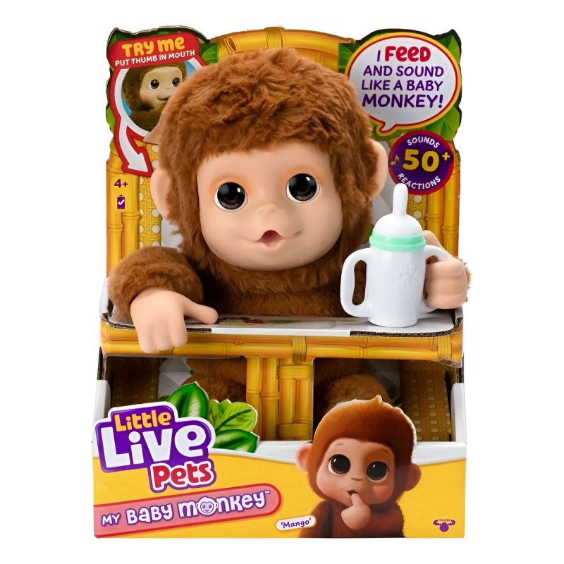 Mascota Interactiva My Baby Monkey
