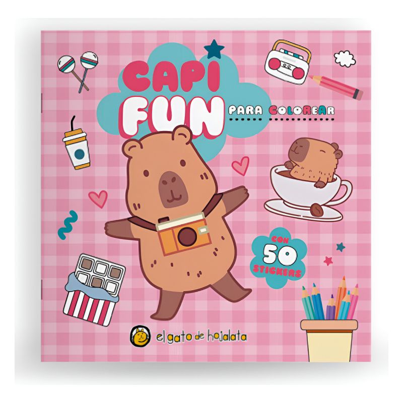 Libro Capi Fun Para Colorear