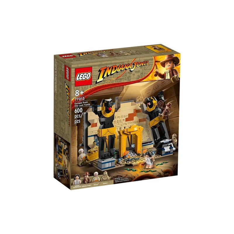 Lego Indiana Jones Huida De La Tumba Perdida 77013 600 Pz