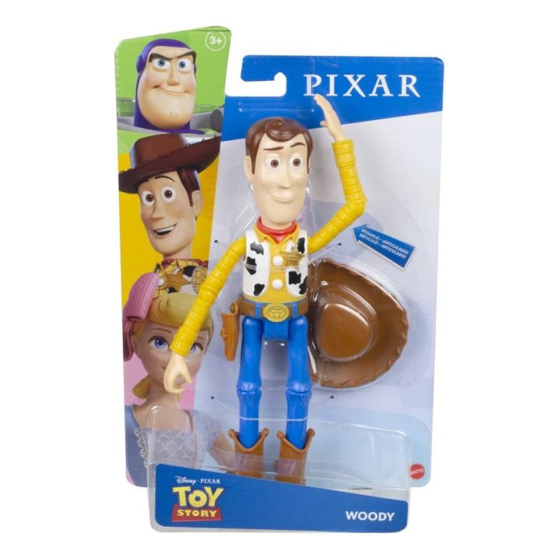 Figura Basica Muñeco Woody Articulado Disney Pixar Toy Story