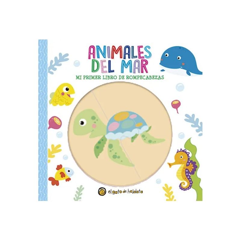 Mi Primer Libro De Rompecabezas Animales del Mar