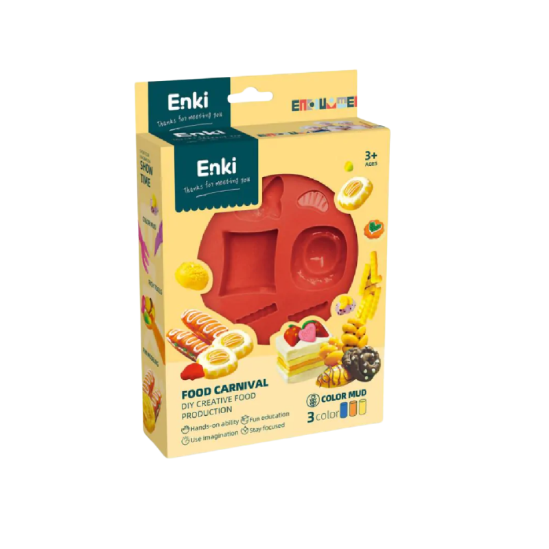 Set De Masas Fábrica De Sabores Enki 9 Piezas