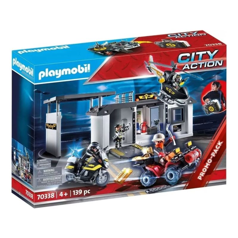 Playmobil City Action Comisaria Fuerzas Especiales 70338