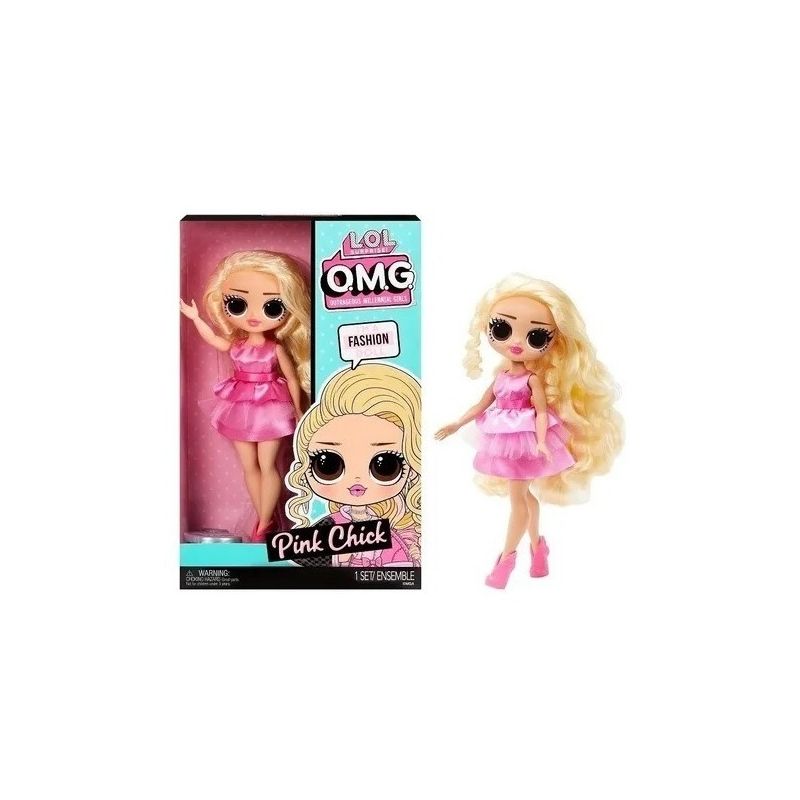 Muñeca OMG Fashion Doll Pink Chick 