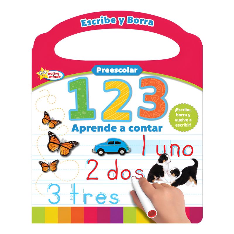 Escribe Y Borra 1,2,3 Aprende A Contar