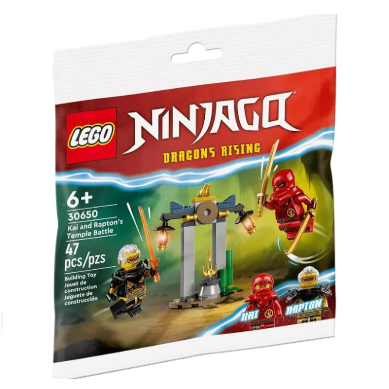 Batalla En El Templo Kai Y Rapton 30650 Ninjago