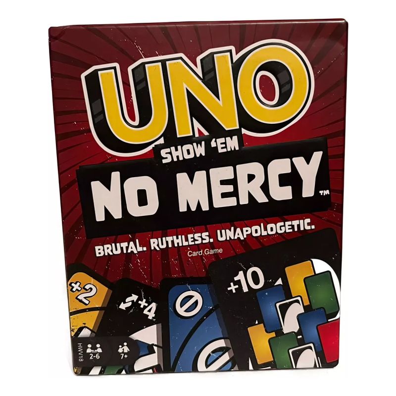 Juego De Cartas Uno No Mercy