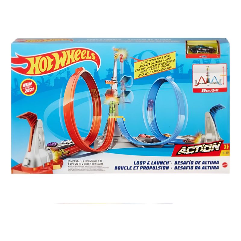 Pista Hot Wheels Grw39 Desafio De Altura