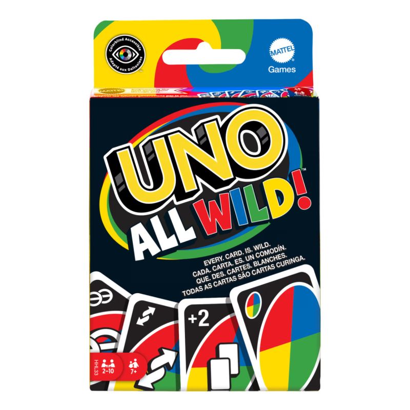 Juego De Cartas Uno All Wild 