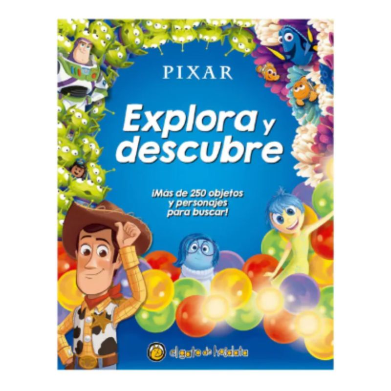 Libro Explora Y Descubre Pixar 