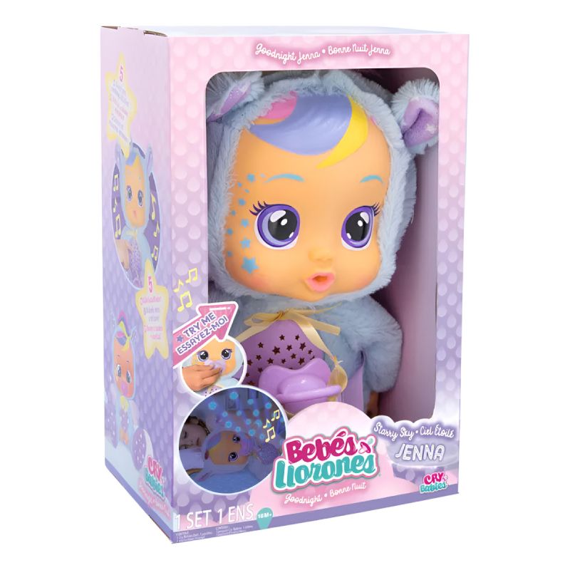 Muñeca Bebes Lorrones Buenas Noches Jenna