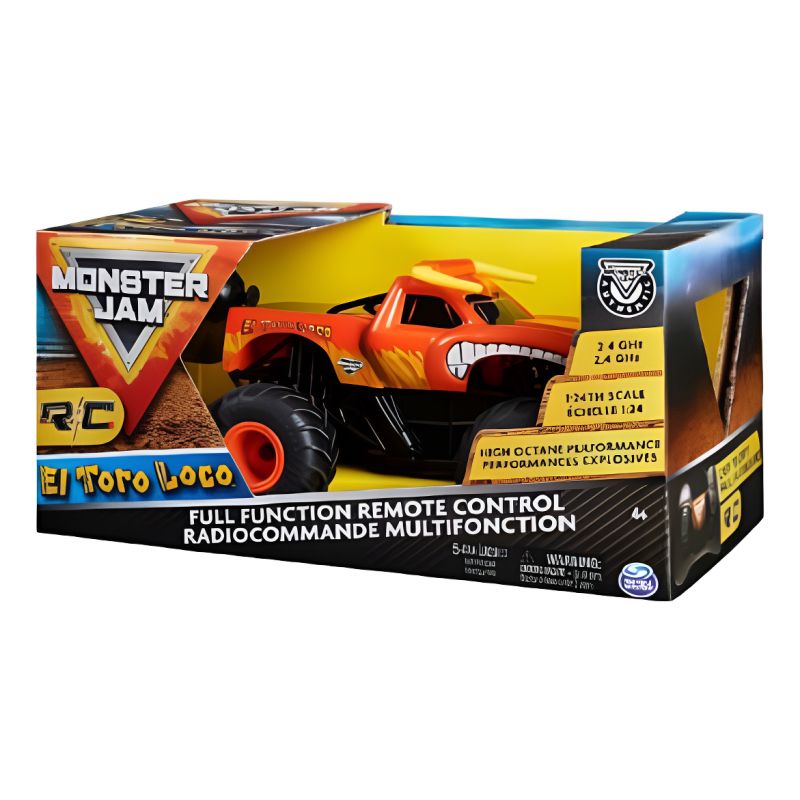 Veh&iacute;culo Radio Control El Toro Loco 1:24