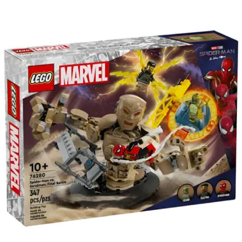 Lego Marvel Spiderman Vs Sandman 