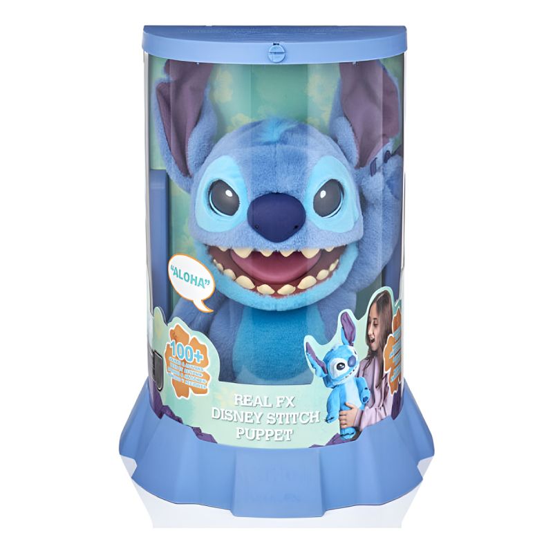Muñeco Puppetronic Stitch Con Sonido 35cm