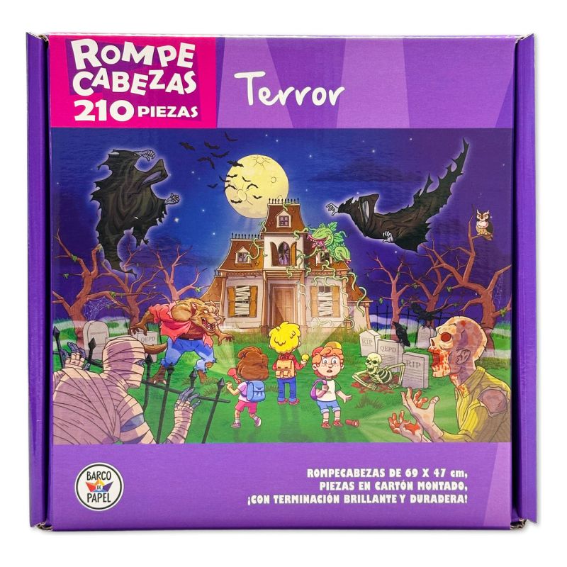 Puzzle Grande 210 Piezas Terror