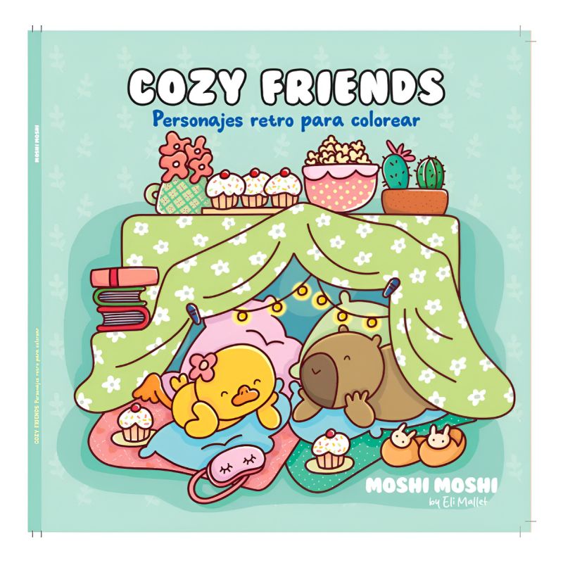 Libros Para Colorear Cozy Friends