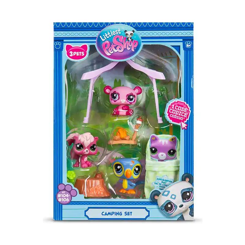New Littlest Pet Shop Camping