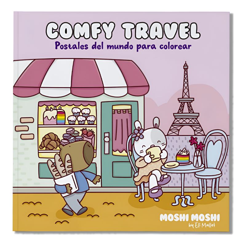 Libros Para Colorear Comfy Travel