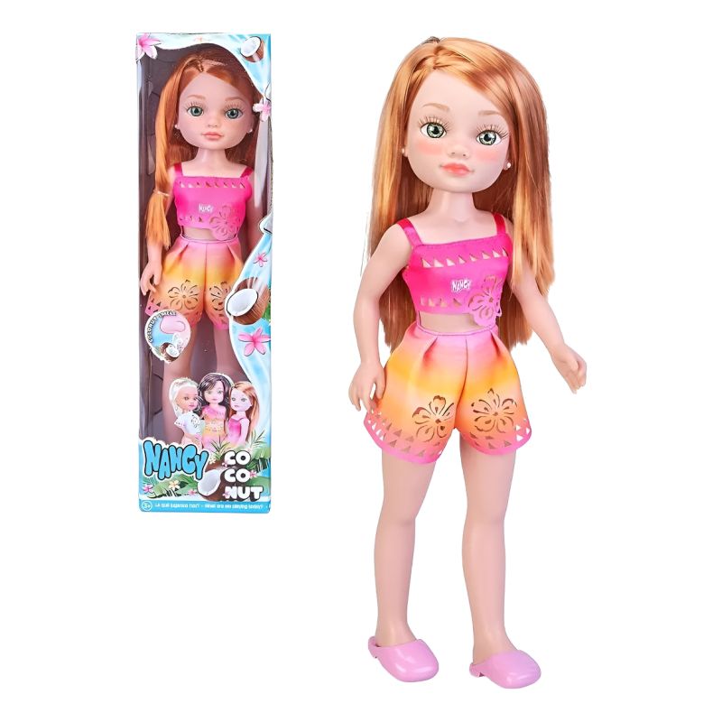 Muñeca Nancy Con Aroma A Coco Peliroja