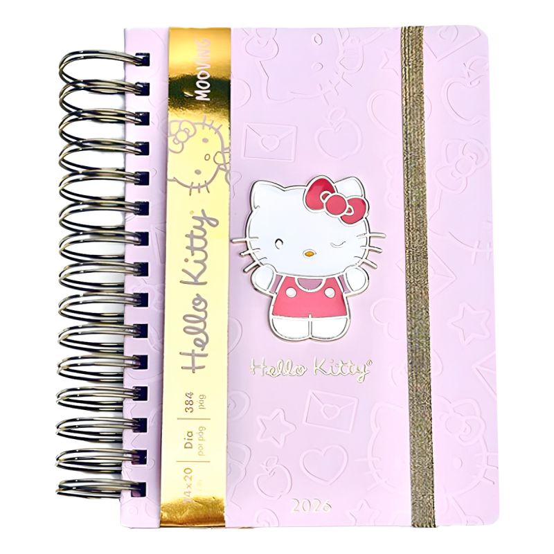 Agenda Espiral Hello Kitty 2026