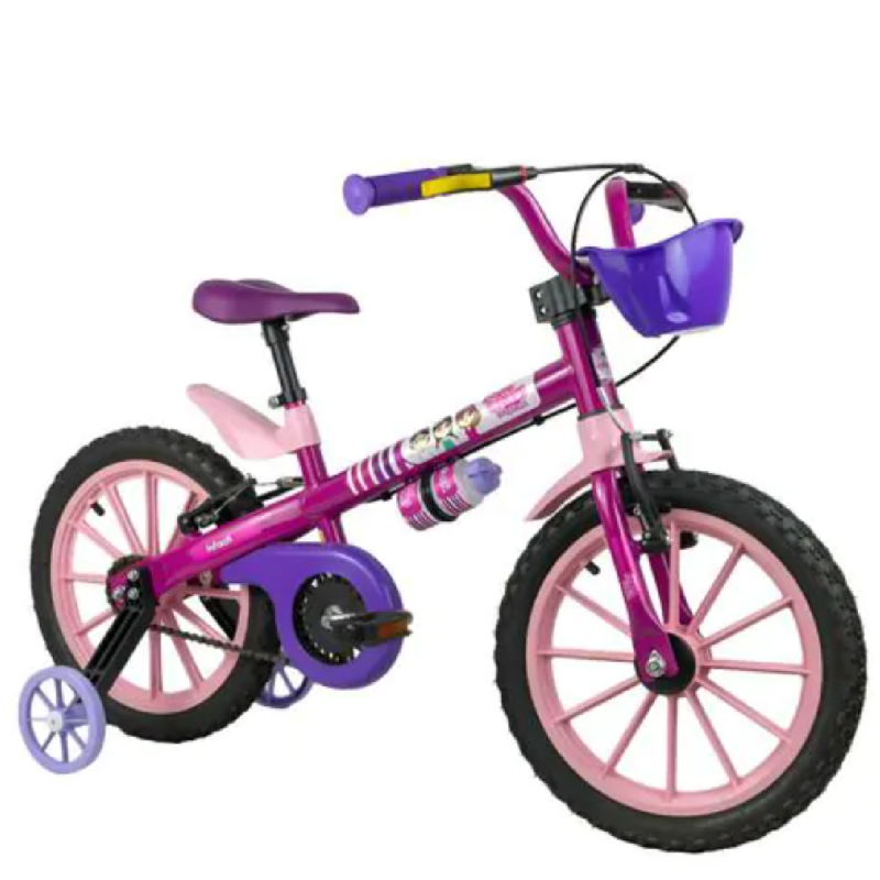 Bicicleta Infantil Rodado 16 Rosa