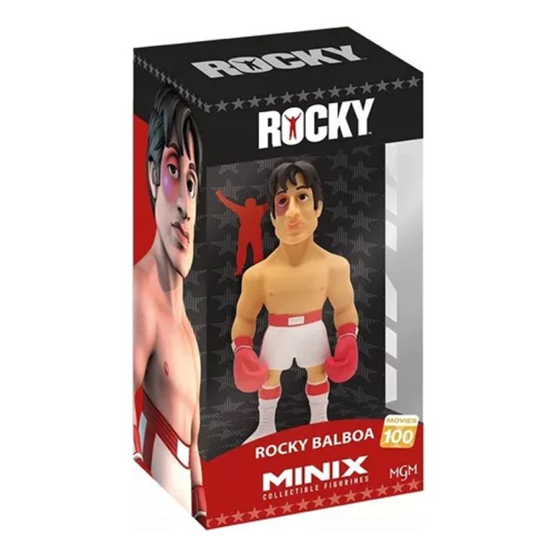 Figura Coleccionable Minix 12cm - Rocky Balboa 100