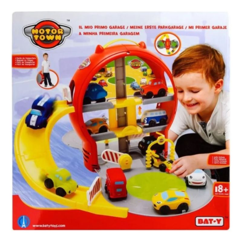 Mi Primer Garage Pista Transportable Con Valija