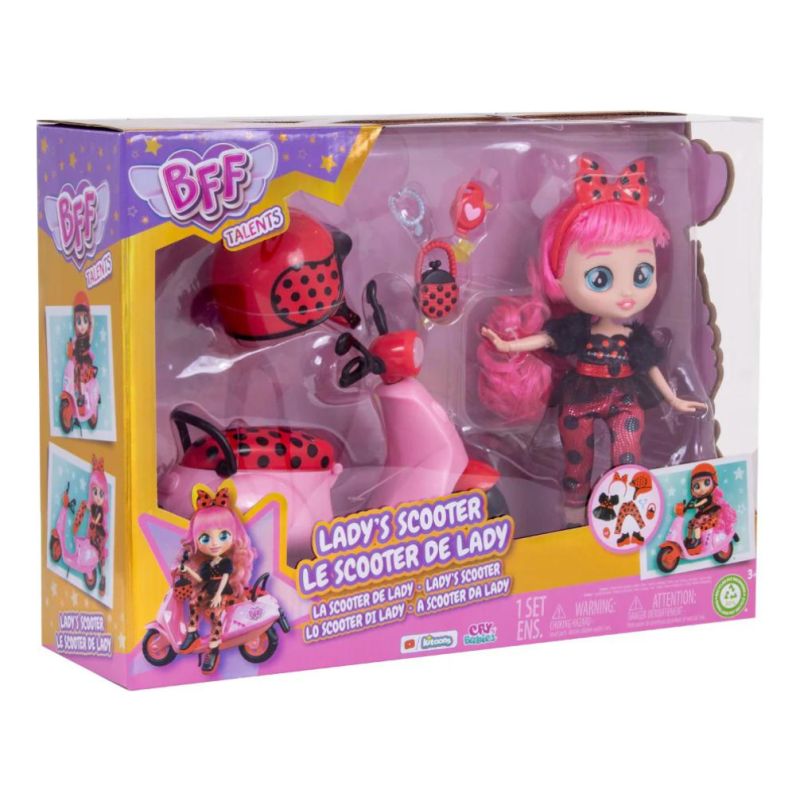 Playset Bff Serie 3 Lady's Scooter