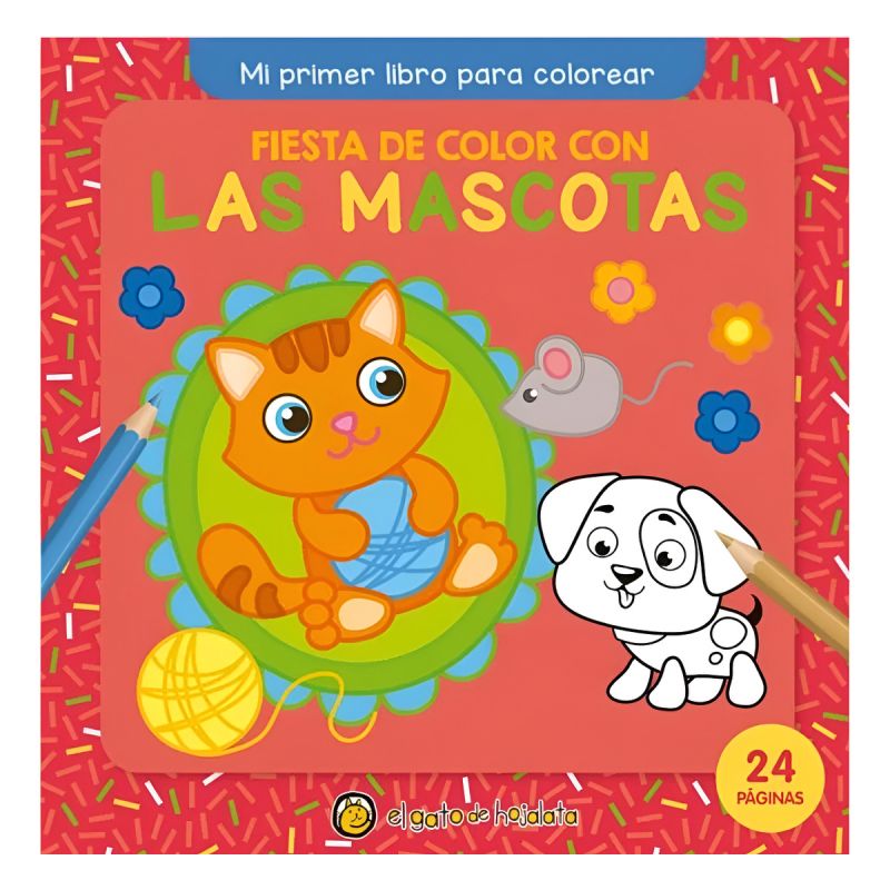 Libro Para Colorear Las Mascotas