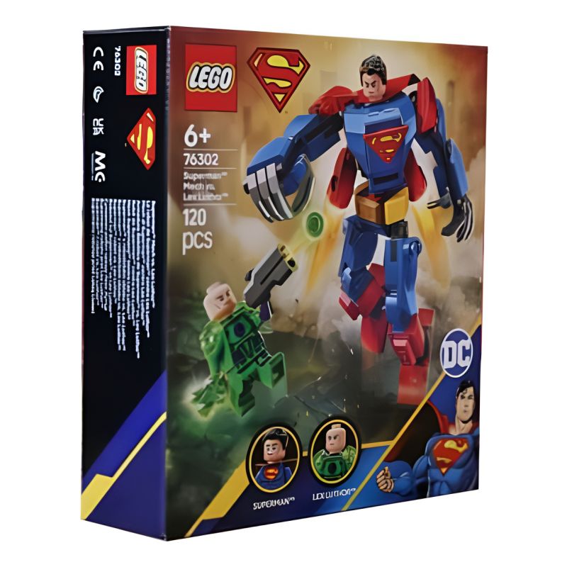 Armadura Robótica De Superman Vs. Lex Luthor 76302 Marvel
