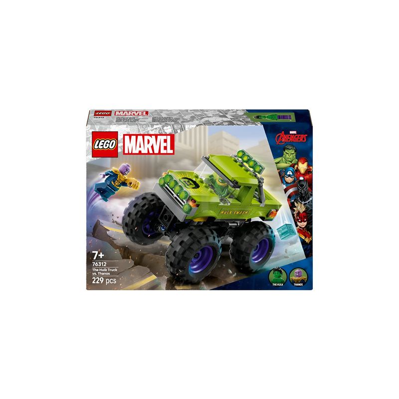 The Hulk Truck Vs. Thanos 76312 
