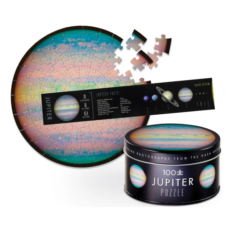 Rompecabezas 100 Piezas Lata Jupiter