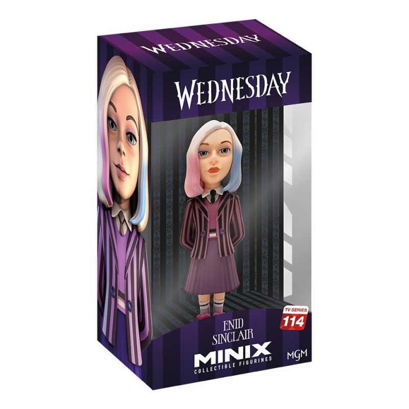 Figura Coleccionable Minix 12cm -Wednesday Enid Sinclair 114